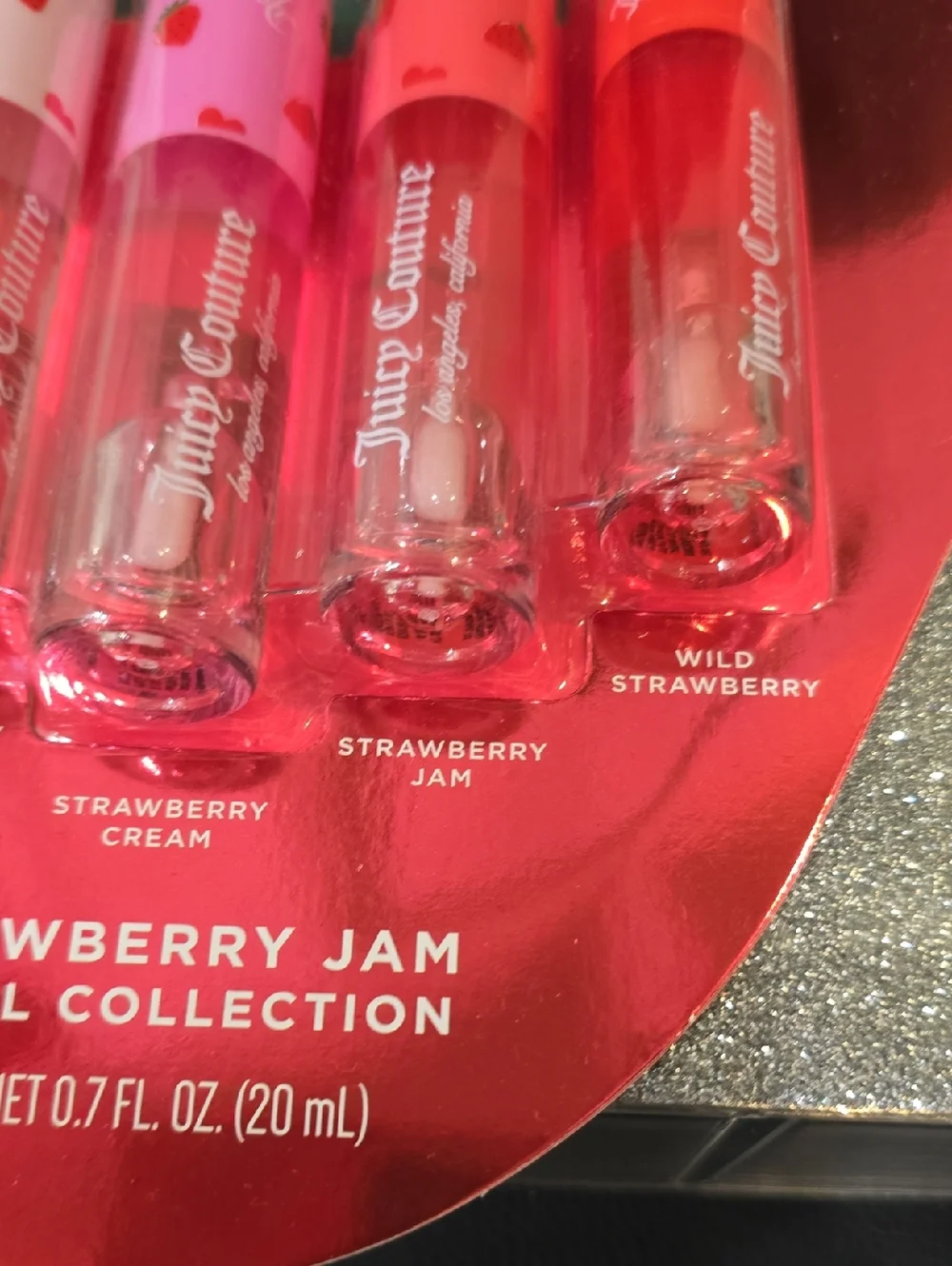 Juicy Couture‎ Strawberry Jam Lip Oil Collection